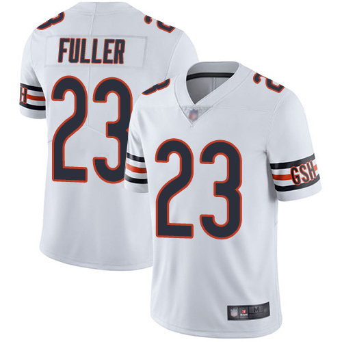 Chicago Bears Limited White Men Kyle Fuller Road Jersey NFL Football #23 Vapor Untouchable->youth nfl jersey->Youth Jersey